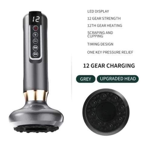Electric Vacuum Cupping Massager For Body Anti-Cellulite - Bellarte Enchanté Electric Vacuum Cupping Massager For Body Anti-Cellulite